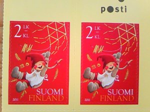 画像1: フィンランド　クリスマス切手Ａ　2011年　1枚　　未使用　　　　