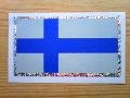 フィンランド　ステッカー　国旗