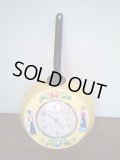 【SALE】   ハンガリー　　フライパン掛け時計　　民族衣装