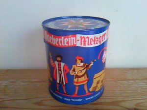 画像1: ドイツ　 ティン缶　Haeberlein-Metzger　エリーゼン・レープクーヘン　　