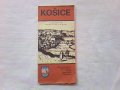 チェコスロヴァキア　　古い地図　　　KOSICE 　1978年　