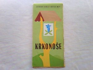 画像1: チェコスロヴァキア　　古い地図　　　KRKONOSE  　1980年　