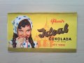 ハンガリー　　古い紙モノ　　チョコレート包み紙　　ほっかむりの女の子