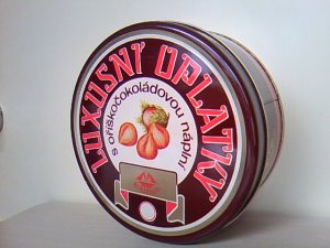 画像1: チェコスロヴァキア　 　お菓子の缶 　 KOLONADA