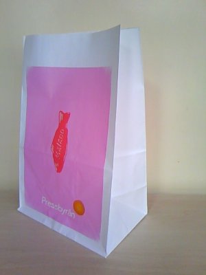 画像1: 旅のおすそわけ　　スウェーデン　　キャンディー用紙袋　(1)　　　新品　