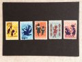 オランダ　　切手　　児童福祉　　5枚1セット　　未使用　　1963年