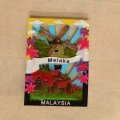 マレーシア　melaka（マラッカ）　マグネット　  オランダ広場の景色　 　新品　　　