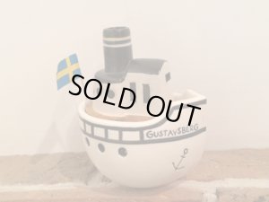 画像1: スウェーデン　　リサ・ラーソン　　陶器の置物　　グスタフスベリ　ボート 