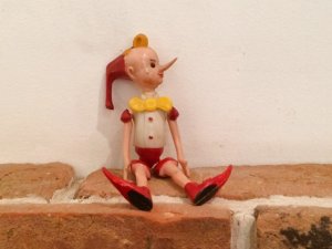 画像1:  ハンガリー　　セルロイド製　　ピノキオ　