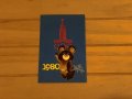 ロシア　カレンダーカード（1980年）　モスクワオリンピック　ミーシャ　Ｂ