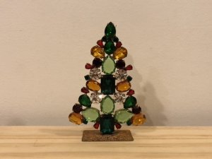 画像1: チェコ　ガラスのクリスマスツリー     (7)