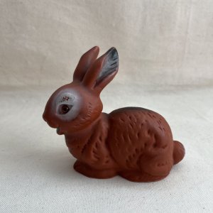 画像1: ドイツ　イースター 目付きの鋭いウサギの人形