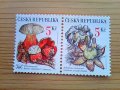 【SALE】   チェコ　未使用切手（きのこ）　　2枚1組