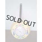 画像: 【SALE】   ハンガリー　　フライパン掛け時計　　民族衣装