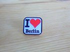 画像: ドイツ　　ピンバッジ　　ベルリン　（Ｉ♡Ｂｅｒｌｉｎ）　ホワイト