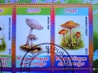 画像: 【SALE】  コンゴ民主共和国　　きのこ×ティンカーベル切手　　2010年　8枚セット　　消印あり　　　　