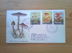 画像1: サンマリノ共和国　　　FDC　（1967年） 　きのこＢ