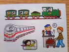 画像: ドイツ　　キッズステッカー　　　鉄道員　 