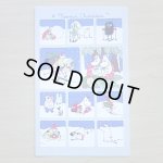 画像: フィンランド　　 ムーミン　　ステッカー 　冬　  　新品