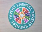 画像: チェコスロヴァキア　　古い紙モノ　　チーズラベル　　EMENTAL社　　花 　　大1・小12