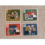 画像: ドイツ　　切手（未使用）　　ヘンゼルとグレーテル　　4枚セット　　1961年　
