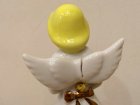 画像: ハンガリー　　AQUINCUM 陶器の人形　 　天使のベル  　羽に欠けあり