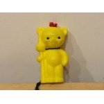 画像: 東ドイツ　　プラスチック人形　　　ベルリンベアー　 　黄色