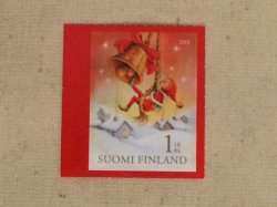 画像1: フィンランド　 クリスマスシール切手　Ｃ　  2014年　1枚　　未使用　　　　
