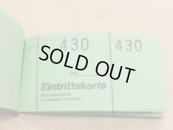 画像1: ドイツ　チケット     401〜500 　グリーン　100枚綴り　　新品