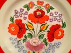 画像: ハンガリー　ホロハーザ　飾り皿  　カロチャ　　24.0ｃｍ