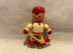 画像1: ロシア　ソヴィエト　プラスチック人形　　アイスホッケー 