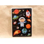 画像: ドイツ　ステッカー　宇宙飛行士　 新品