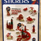 画像: ロシア　FIFA　ワールドカップ　ステッカー　　2018年　　C    マトリョーシカ 　新品